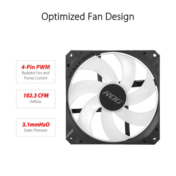 Asus ROG Strix LC II 280 ARGB CPU Liquid Cooler
